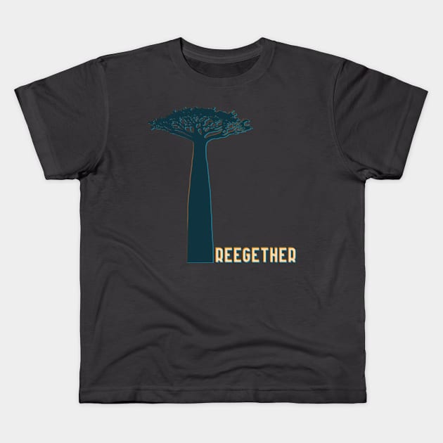 Treegether Kids T-Shirt by Tee Architect